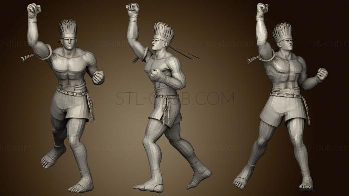 3D model Joe Higashi (STL)