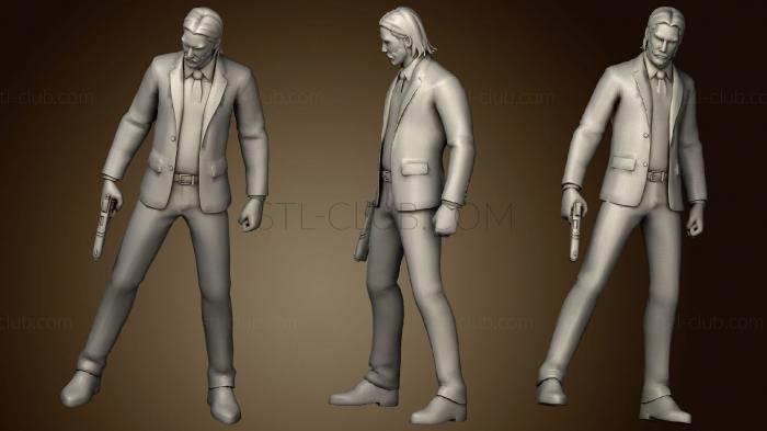 3D model John Wick Fortnite (STL)