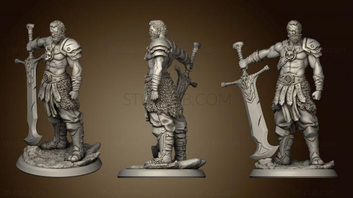 3D model Kabel The Swordsman (STL)