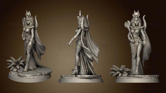 3D model kemet queen (STL)