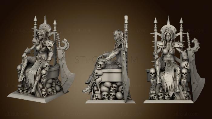 3D model Killer Woman Death God Sculpture (STL)