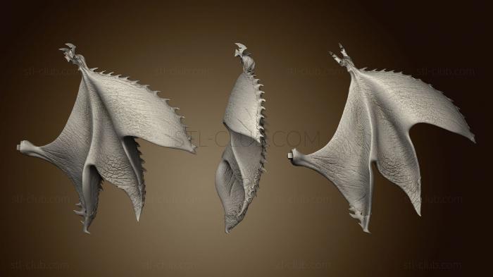 3D model Left wing (STL)