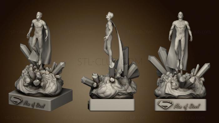 3D модель Человек из стали (STL)