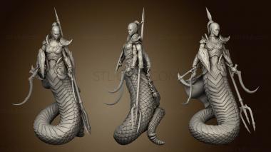 3D model Marilith Tabletop Miniature (STL)