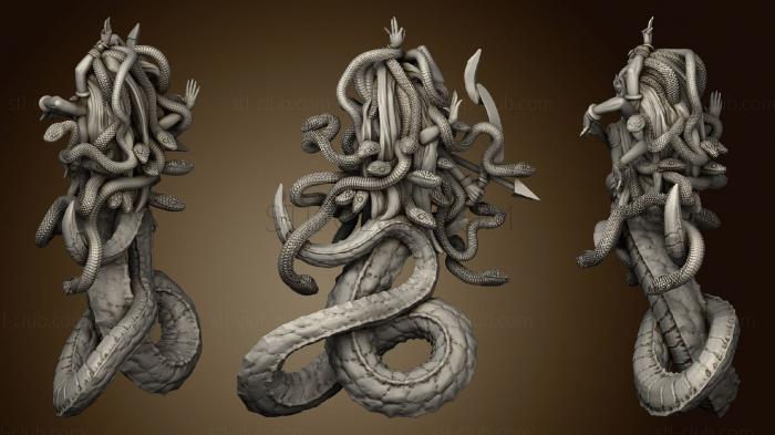 3D model Medusa (1) (STL)