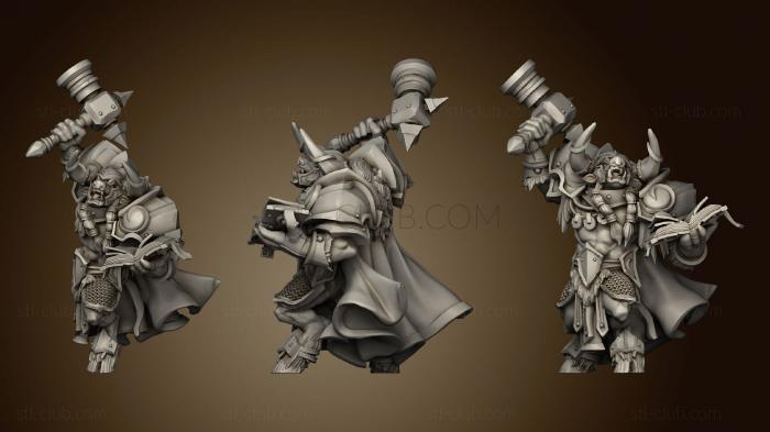 3D model Minotaur Paladin (STL)