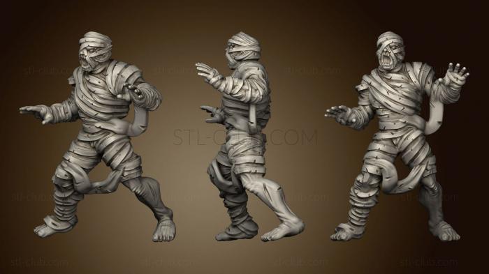 3D model Mummy alien (STL)