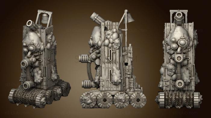 3D model nurgleplaguetowerCUSTOM (STL)