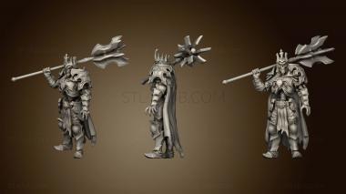 3D model Okharon undead warrior king (STL)