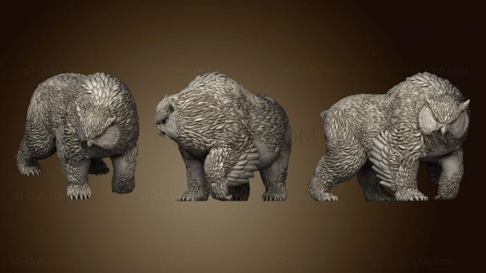 3D модель Миниатюрная Столешница Owlbear (STL)