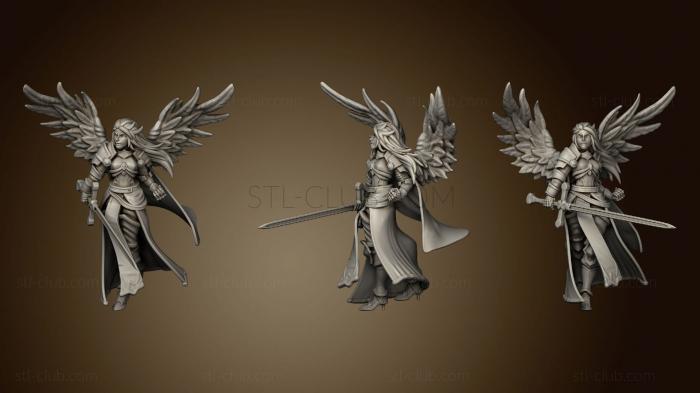 3D model Paladin Aasimar from Kingdom Of Tiradom (STL)