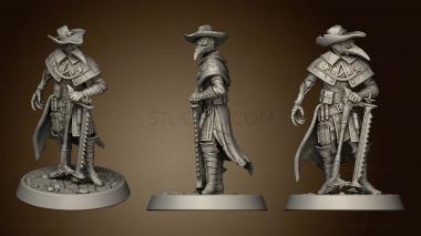 3D model Plague Doctor 2 (STL)