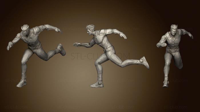 3D model Quicksilver X Men Marvel 35mm (STL)