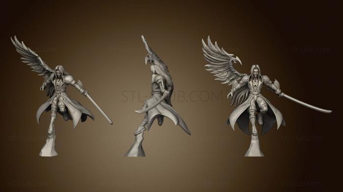 3D model Sephirael (winged version) (STL)