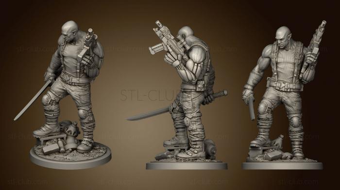 3D model Shadowrun Sledge Limited Edition Statue (STL)