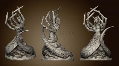 3D model Slithering Demoness (STL)