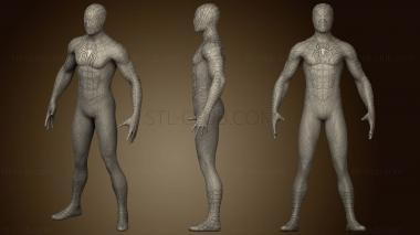 3D model Spiderman Basemesh (STL)