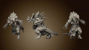 3D model Star player Lizardman (STL)