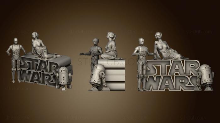 3D model Star Wars Logo (STL)