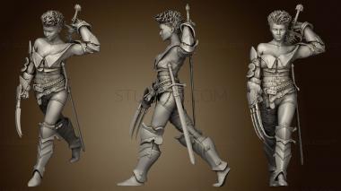 3D model Tarian the mercenary (STL)