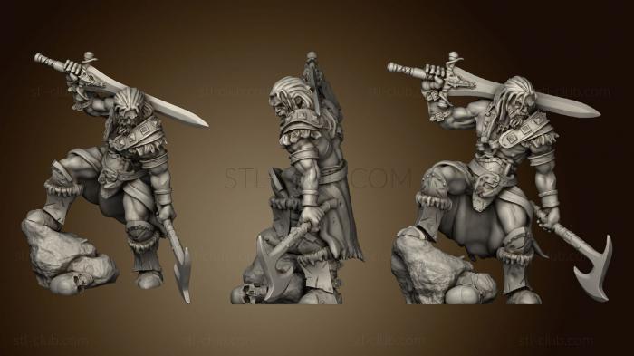 3D model The Barbarian (STL)