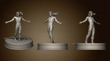 3D model The Crow Brandon Lee (STL)