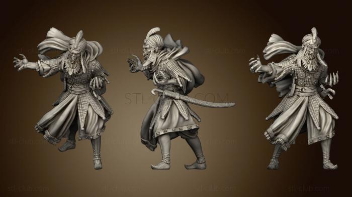 3D model The Cursed Sultan Sheikh (STL)