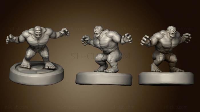 3D model The Incredible Hulk (STL)