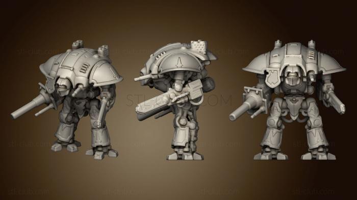 tiny knight mech