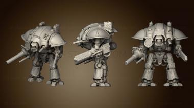 3D model tiny knight mech (STL)