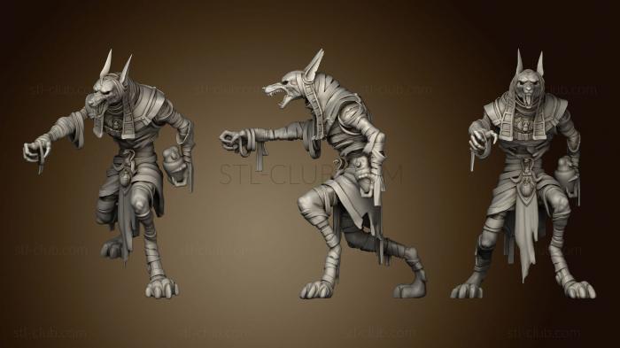 3D model Undead Anubis (STL)