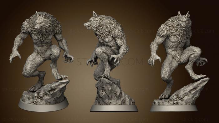 3D model Werewolf 2 (STL)