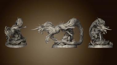 3D model Wraithful Kirin (STL)