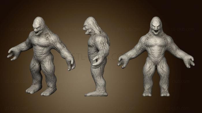 Yeti Bigfoot Sasquatch