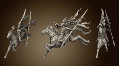 3D model Yltiyan Wild Hunt Rider (STL)