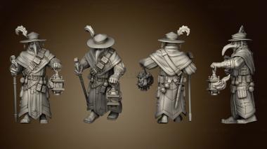 3D model Age of Fantasy Duchies Vinci Alchemist (STL)