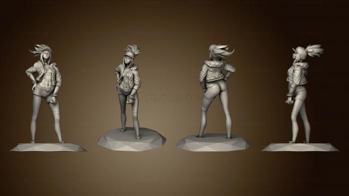 3D model Akali League of legends (STL)