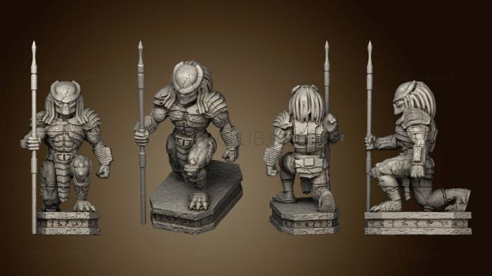 ANCIENT SKULL HUNTERS STATUES 2