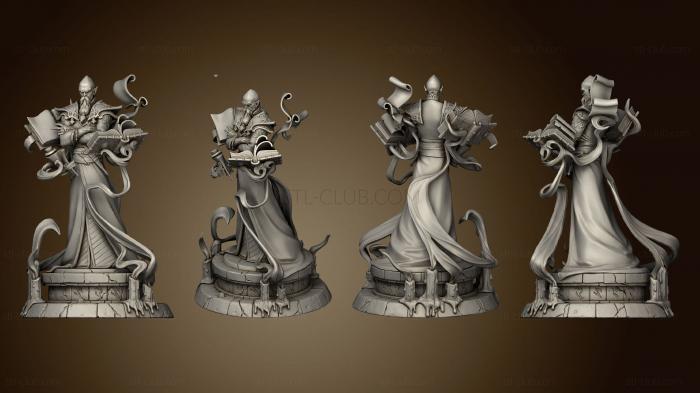 3D model Archmage 32 base for books (STL)