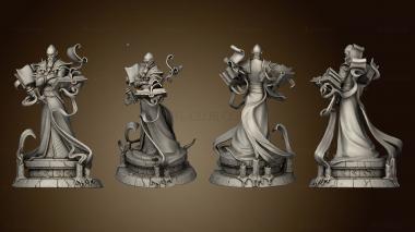 3D model Archmage 32 base for books (STL)