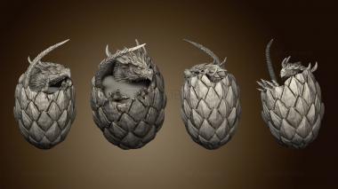 3D model Baby Dragon Egg (STL)