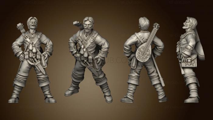 3D model Bard (STL)