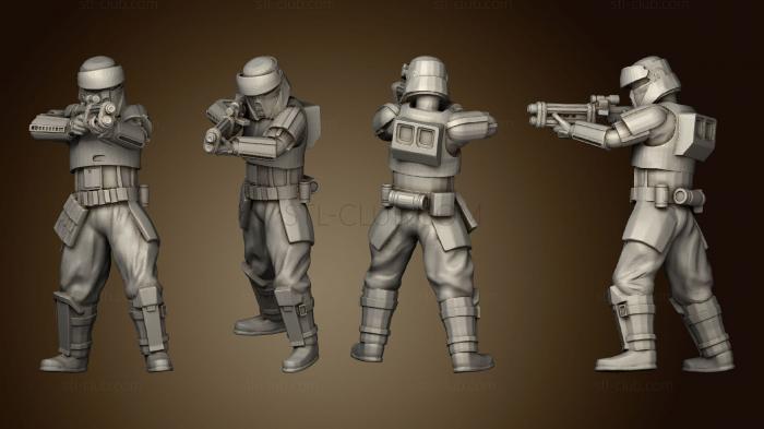 3D model beachtrooper 2 (STL)