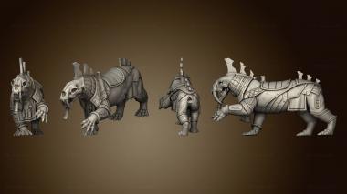 3D model Beast Riders 4 Musician (STL)