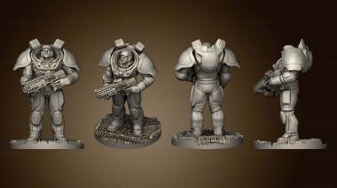 3D модель Цели Bio Craft Strech Battle Astronaut 2 (STL)