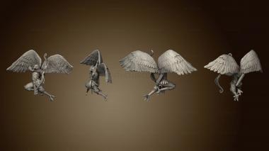 3D model Bird Folk Falcon Archer (STL)