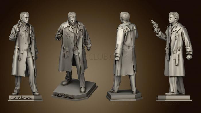 3D model Blade Runner Deckard (STL)