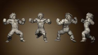 3D model blanka street fighter (STL)