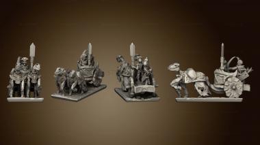 3D model Bone Chariots chariots 2 (STL)