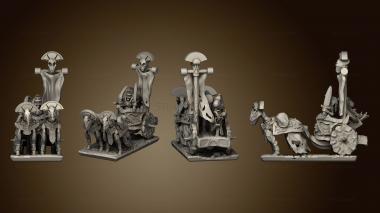 3D model Bone Chariots chariots (STL)